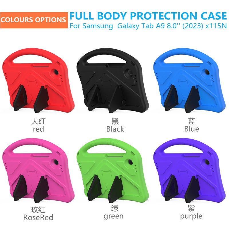 For Samsung Tab A9 X115 Flat Panel Protective Case Stand A9 Plus Portable S9 A8 Stand Protective Case - Image 3